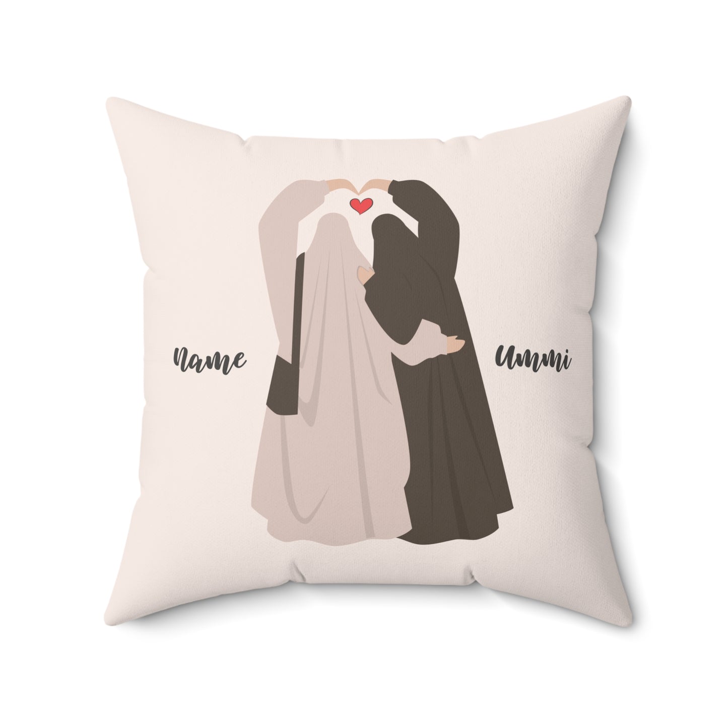 Like Ummi Like Binti Kussen – Gepersonaliseerd islamitisch cadeau voor moeder en dochter
