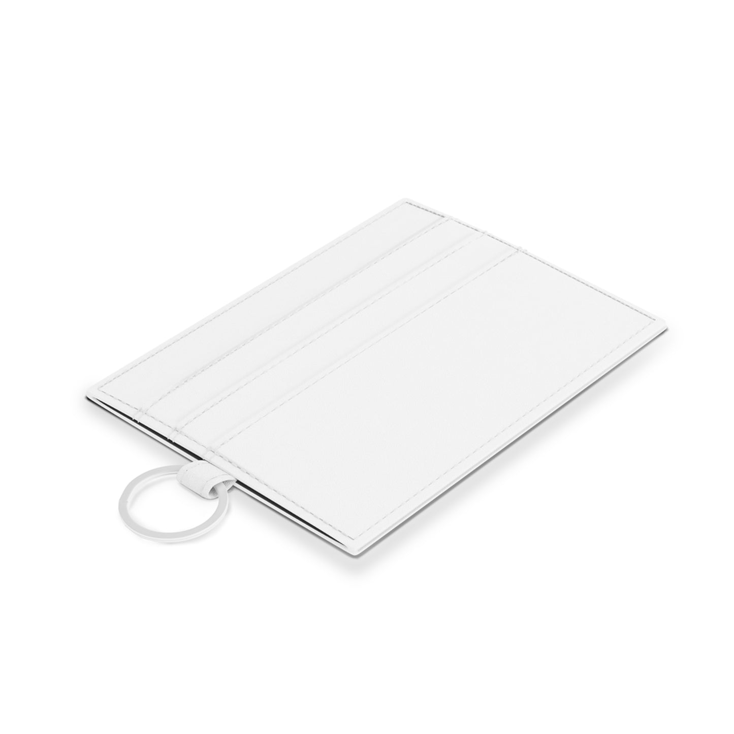 Personalized Umrah Faux Leather Card Holder – Dua Gift with Kaaba & Name
