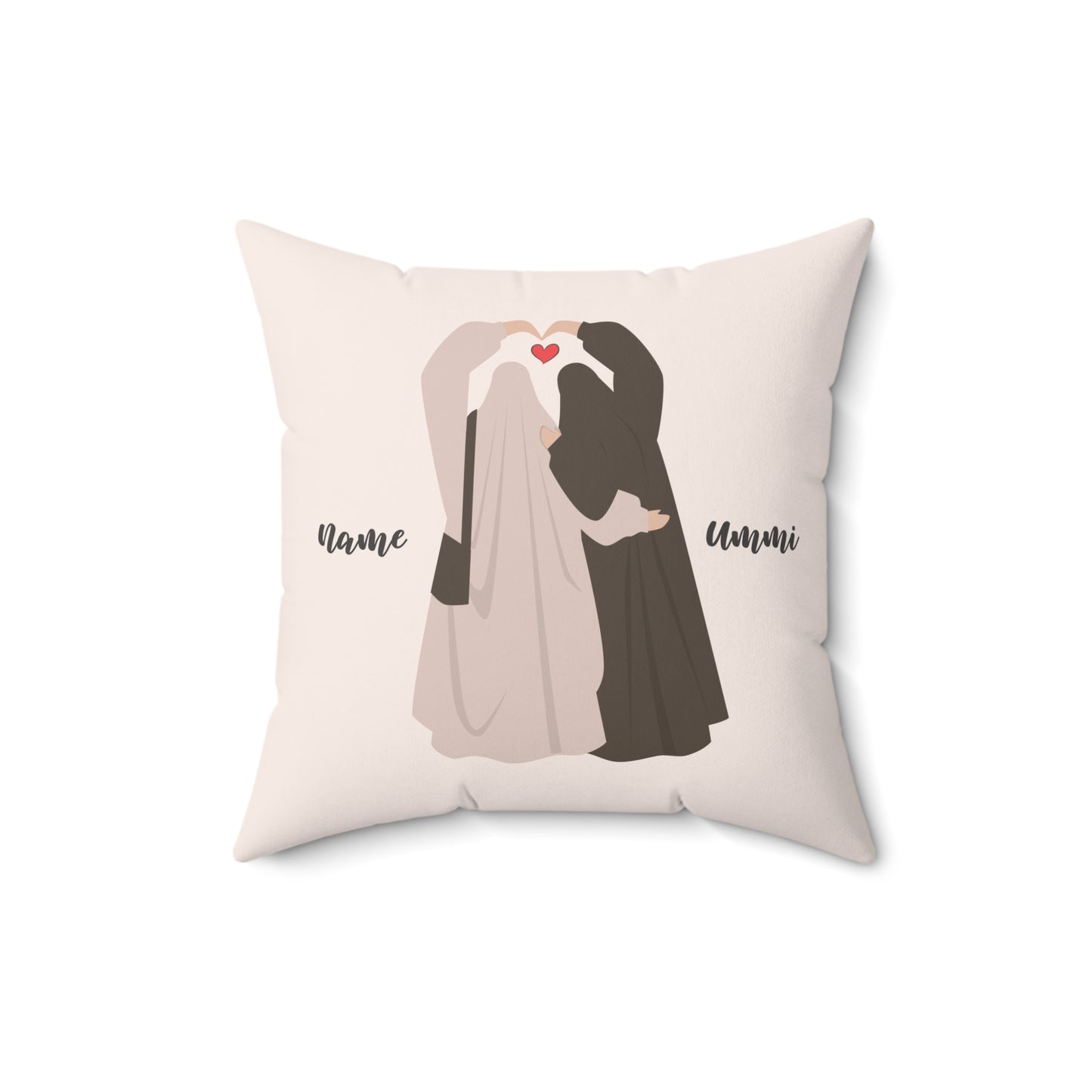 Like Ummi Like Binti Kussen – Gepersonaliseerd islamitisch cadeau voor moeder en dochter
