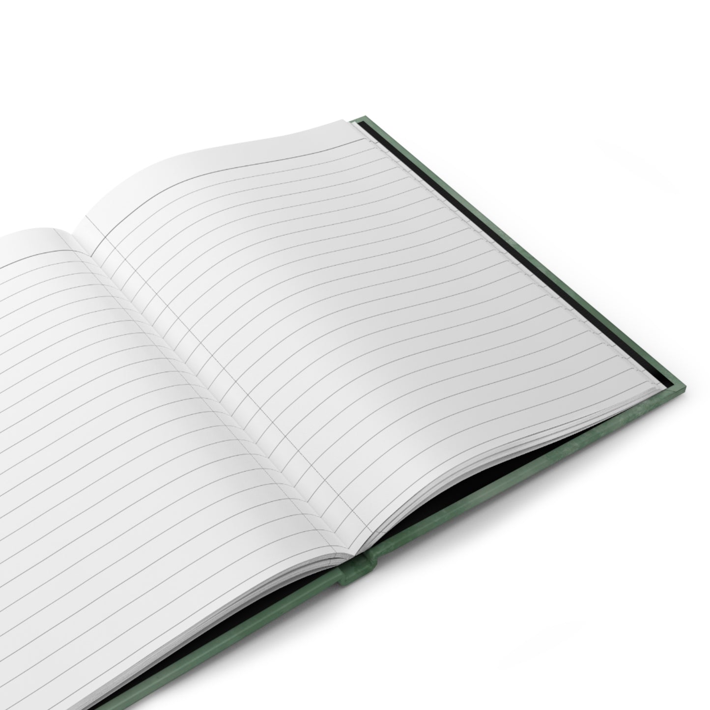 Personalized Umrah Journey Notebook – Green Matte Hardcover Islamic Journal with Dua & Dates