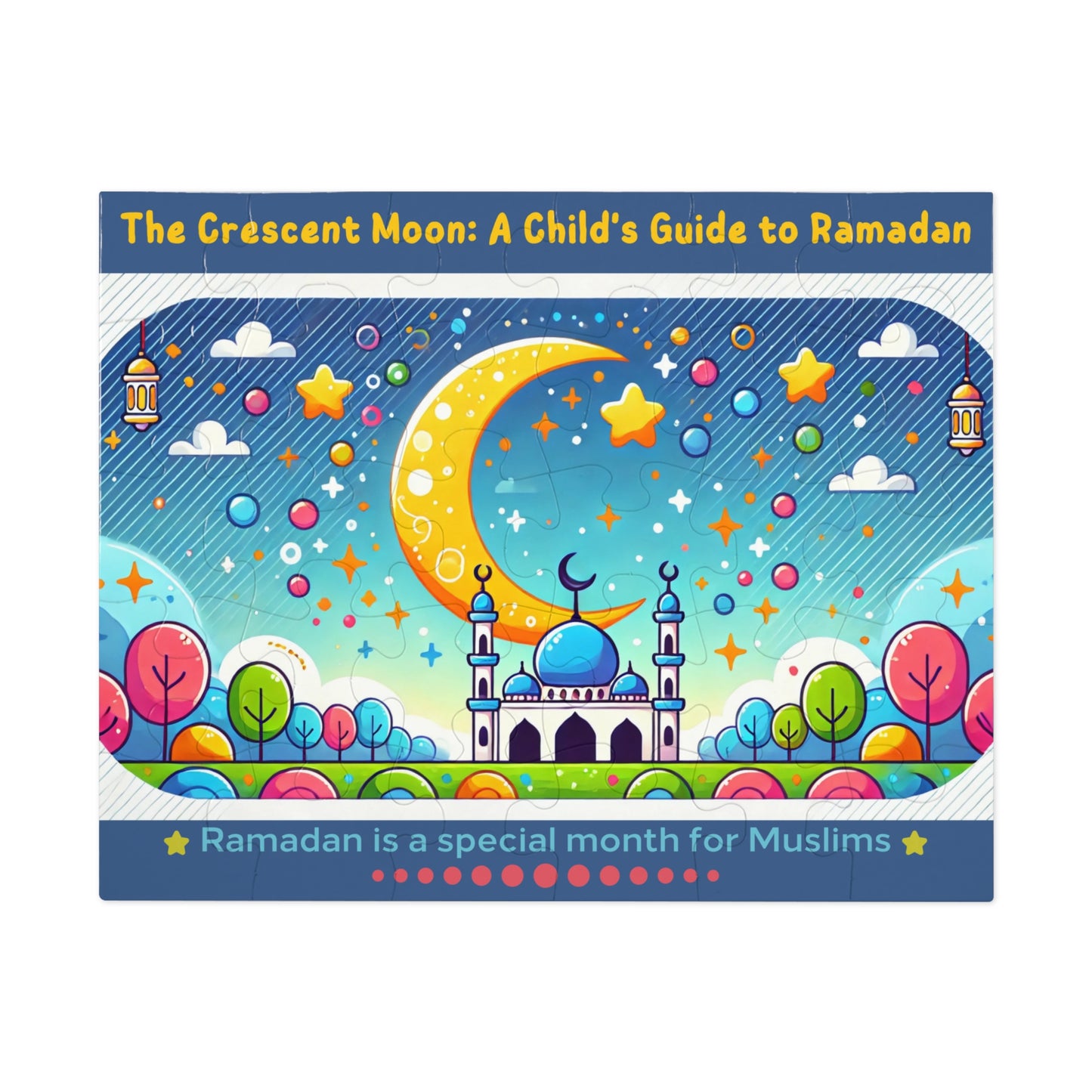 Ramadan Puzzle Set – Islamic Learning Game for Kids & Families