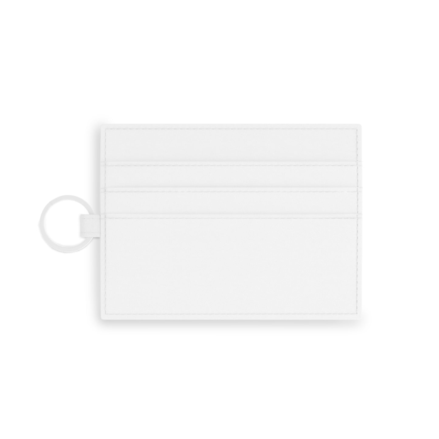 Personalized Umrah Faux Leather Card Holder – Dua Gift with Kaaba & Name