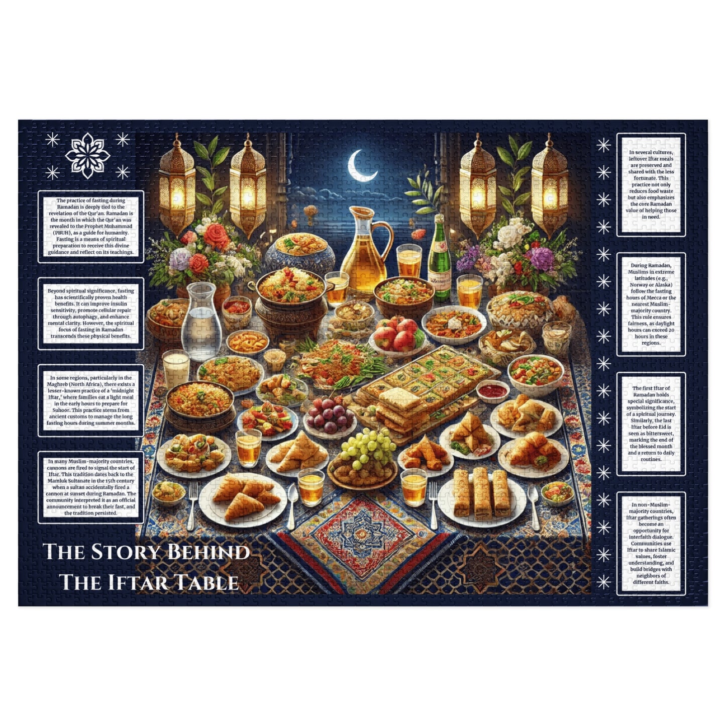 Iftar Puzzle Set – Activity for Muslim Kids & Families