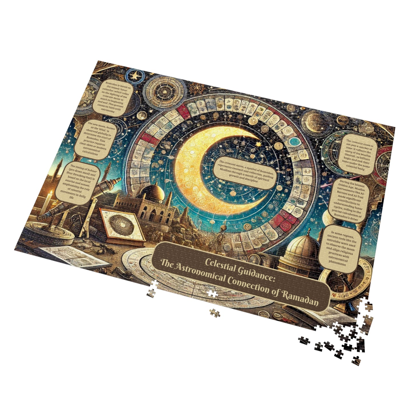 Ramadan Puzzle Set – Islamic Learning Game for Kids & Families