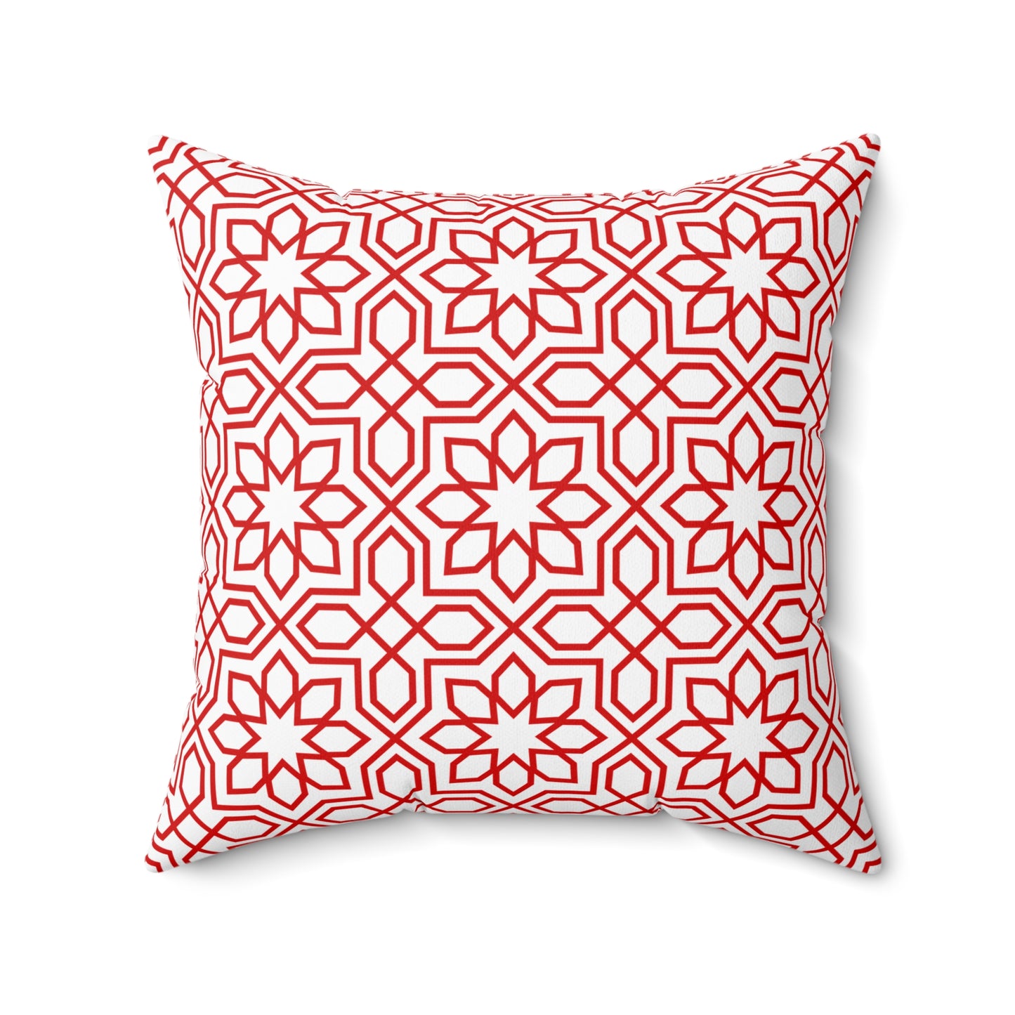 "Ummi" Pillow – Red Islamic Pattern