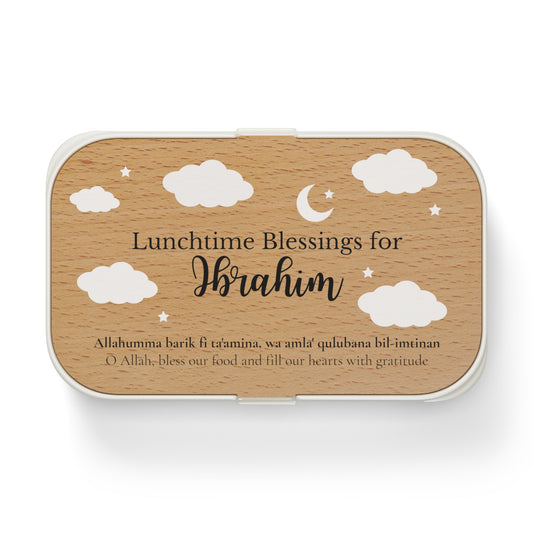 Personalized Islamic Lunchbox with Arabic Name | Back to School Gift