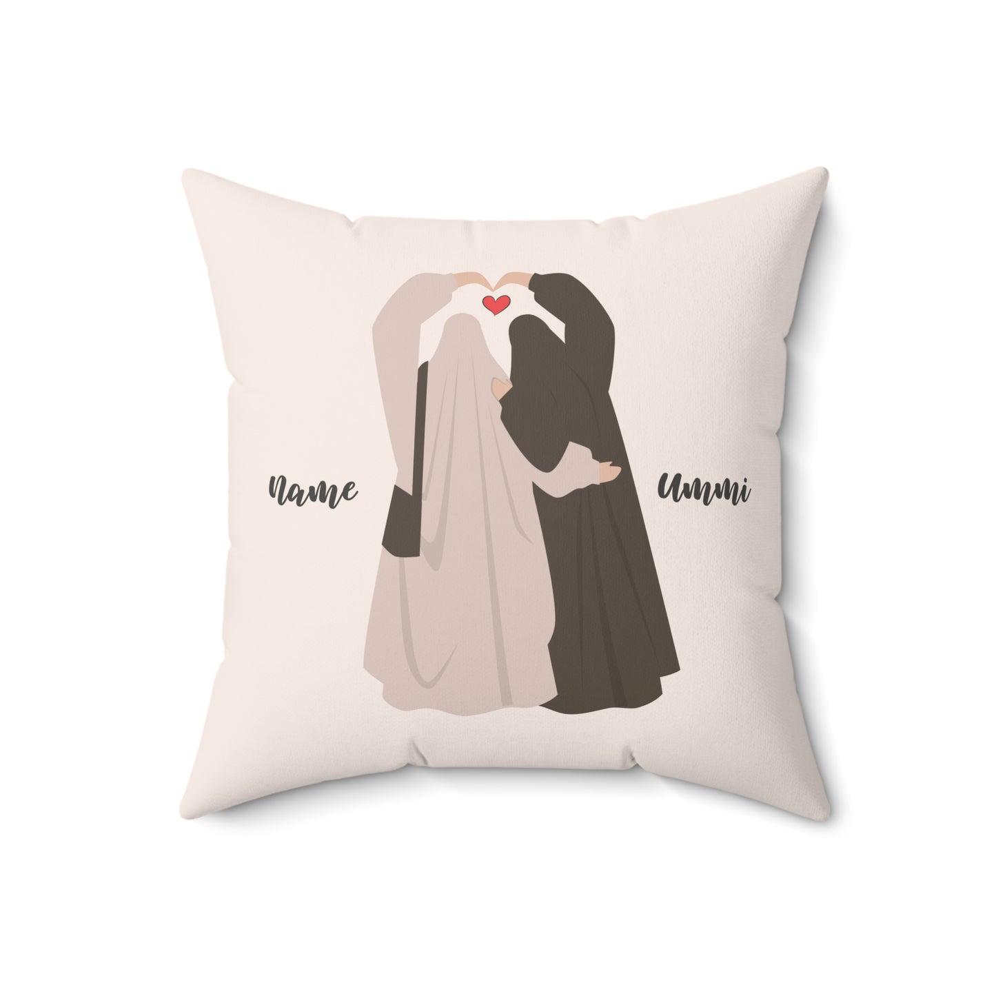 Like Ummi Like Binti Kussen – Gepersonaliseerd islamitisch cadeau voor moeder en dochter