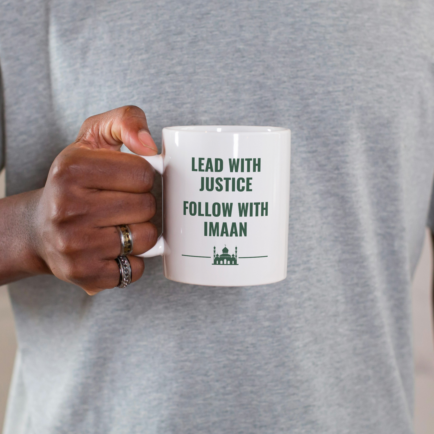 Lead with Justice Mug – Islamic Gift for Muslim Men
