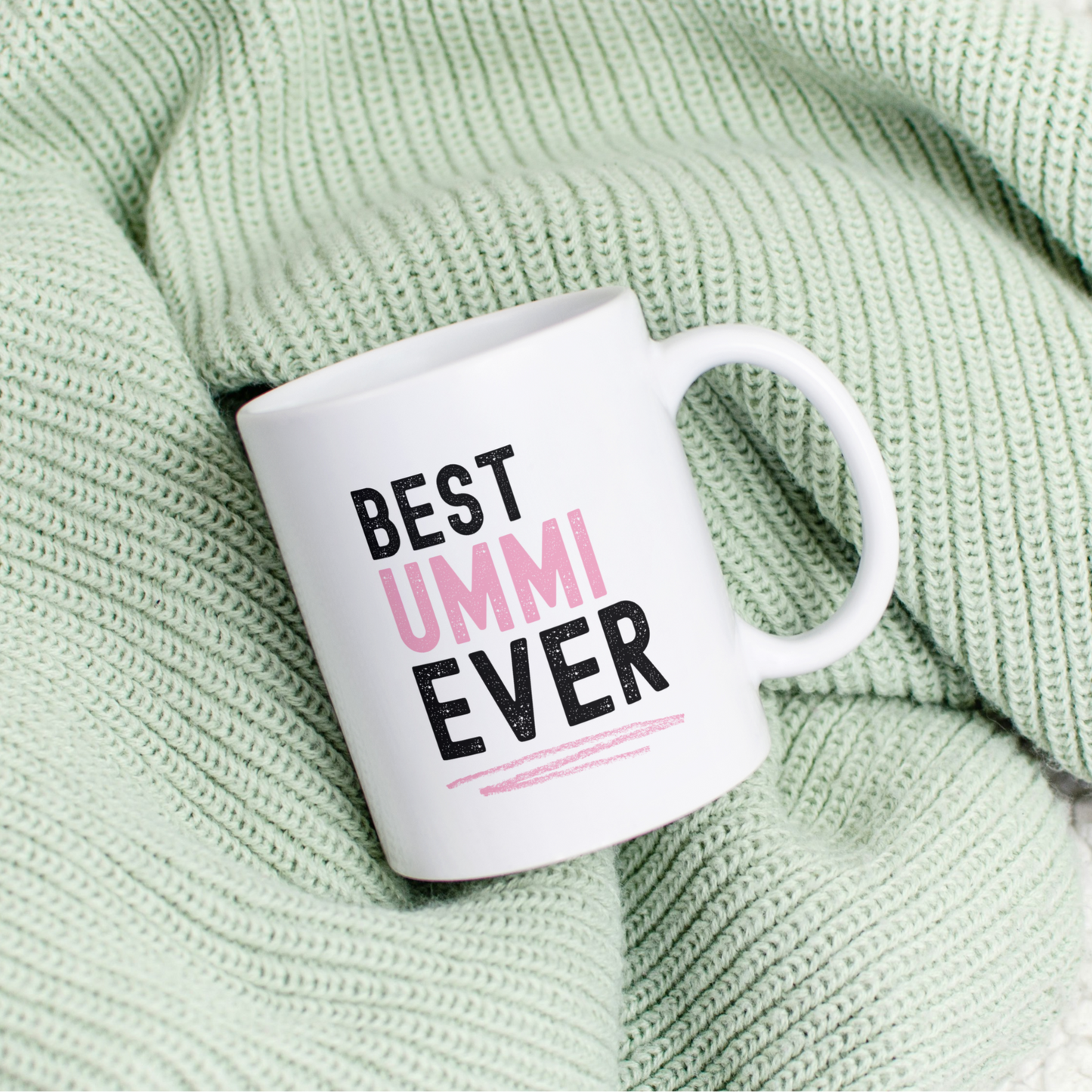 Best Ummi Ever Mug – Islamic Mother's Gift from Child