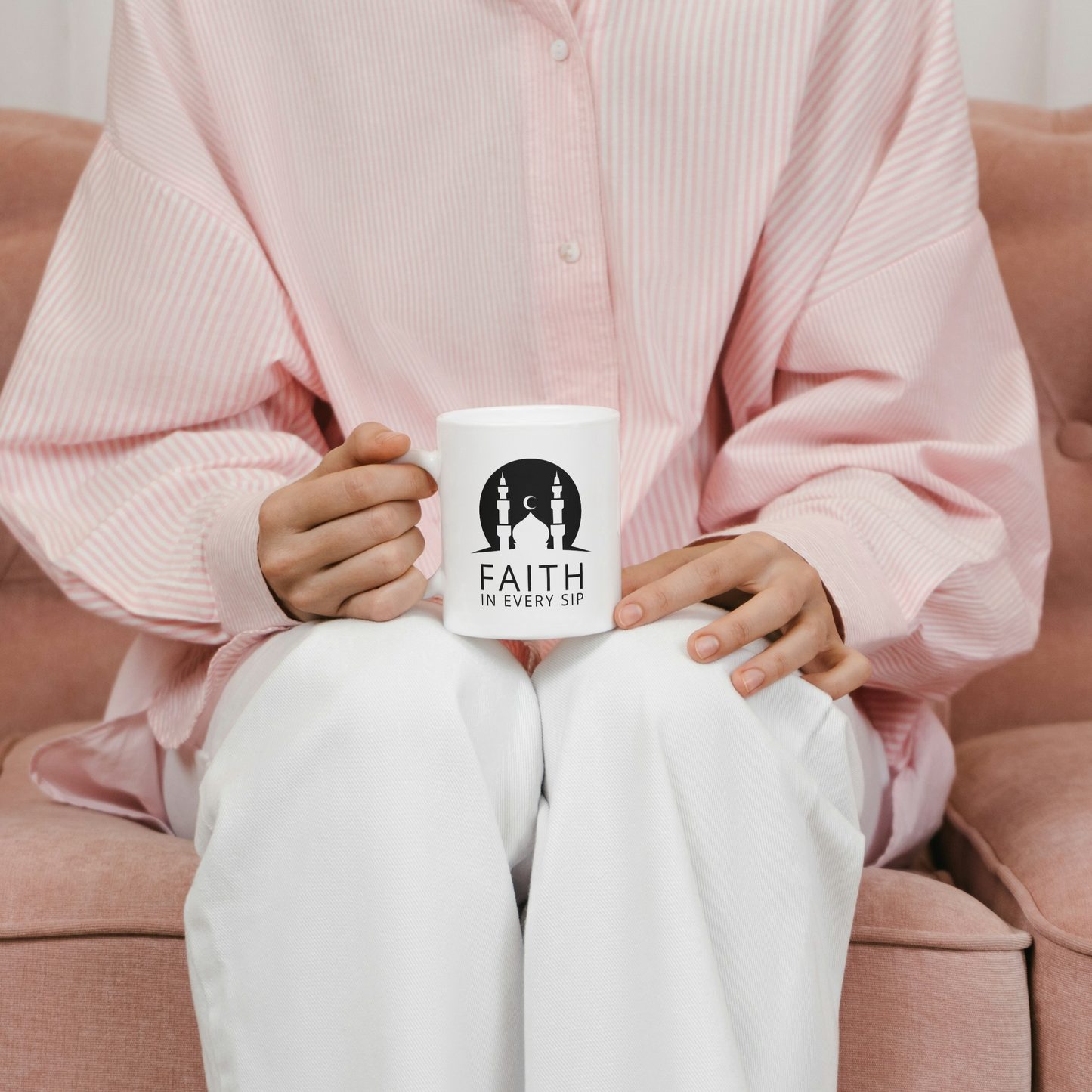 Faith in Every Sip – Islamic Mosque Mug for Daily Spirituality