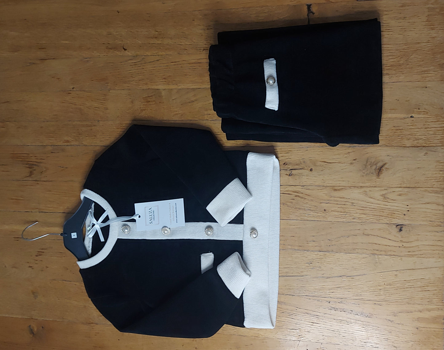 Cherie Button Set - Black