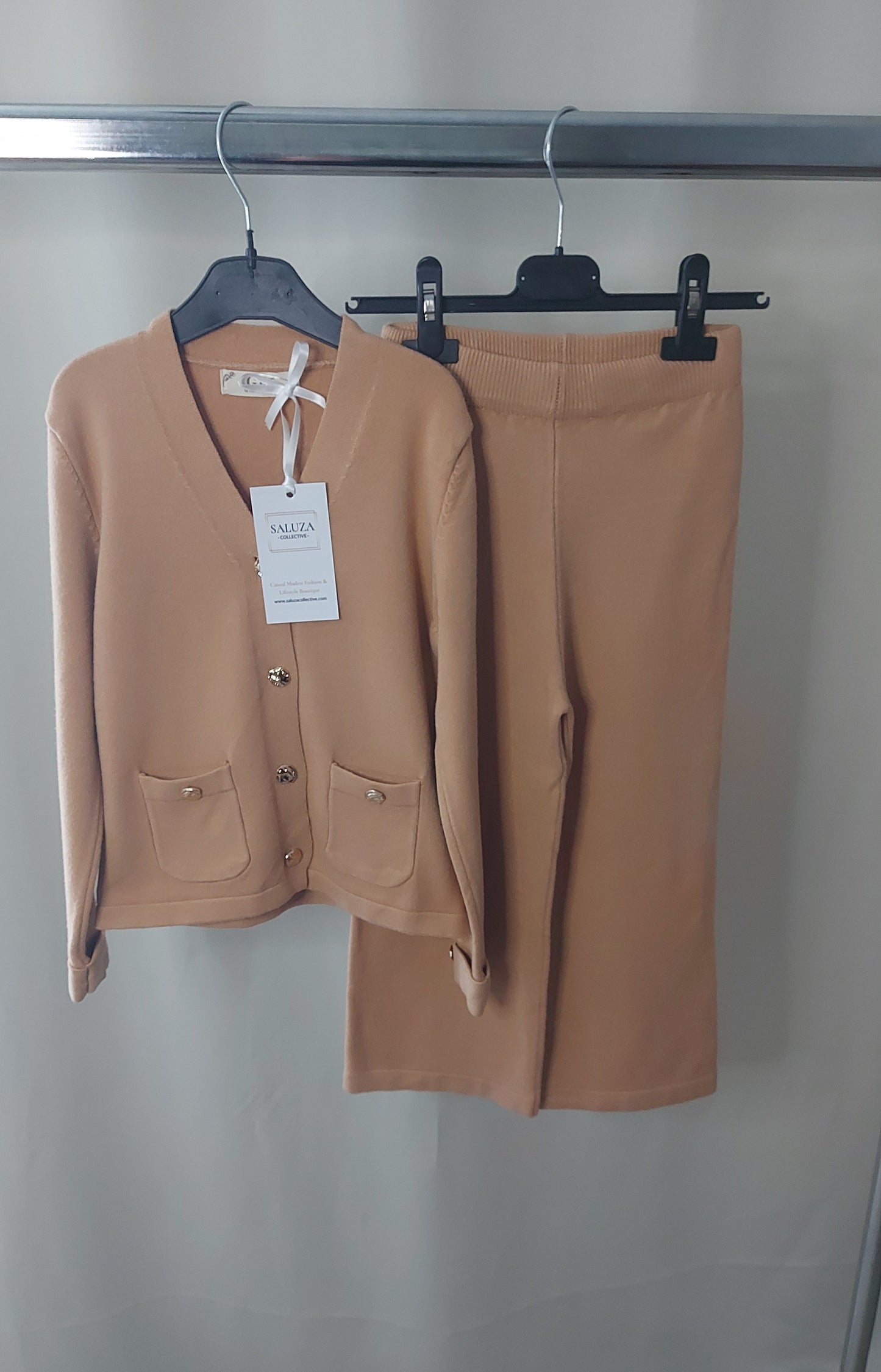 Layla Knit Set - Beige