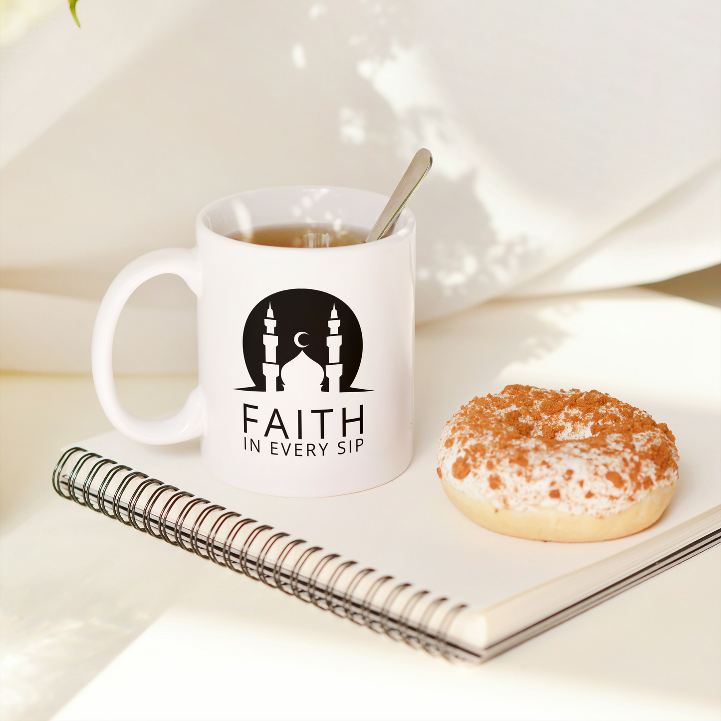 Faith in Every Sip – Islamic Mosque Mug for Daily Spirituality