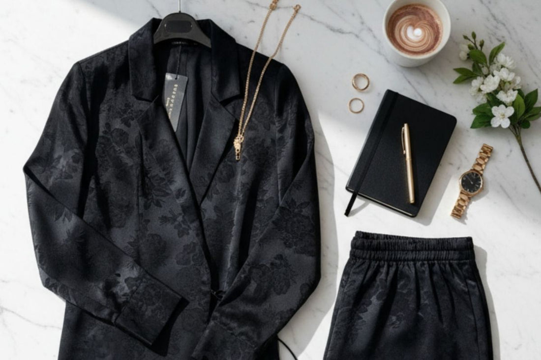 Elegant Satin Set for women