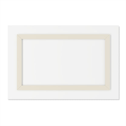 Acrylic Islamic Wall Art – “Indeed, with hardship comes ease” | Quran Verse Print | Optional Ayah Customization