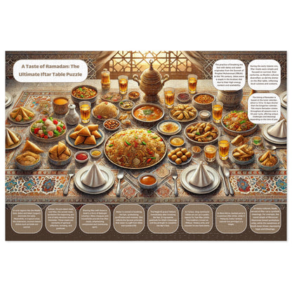 Iftar Puzzle Set – Activity for Muslim Kids & Families