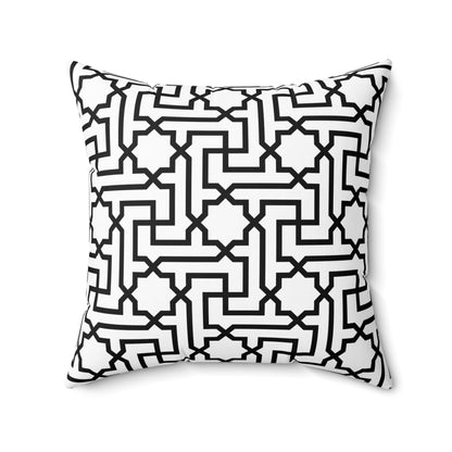 Ummi Design Pillow with Geometric Back
