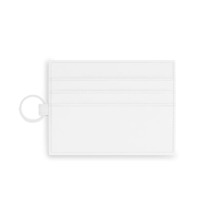 Personalized Umrah Faux Leather Card Holder – Dua Gift with Kaaba & Name