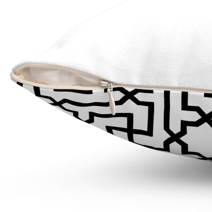 Ummi Design Pillow with Geometric Back