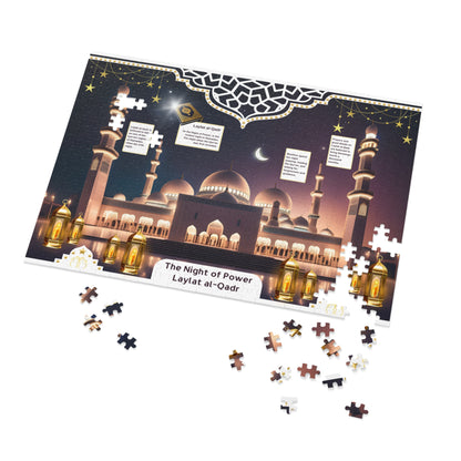 Ramadan Puzzle Set – Islamic Learning Game for Kids & Families