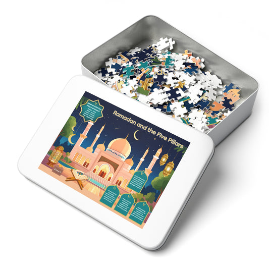Ramadan Puzzle Set – Islamic Learning Game for Kids & Families
