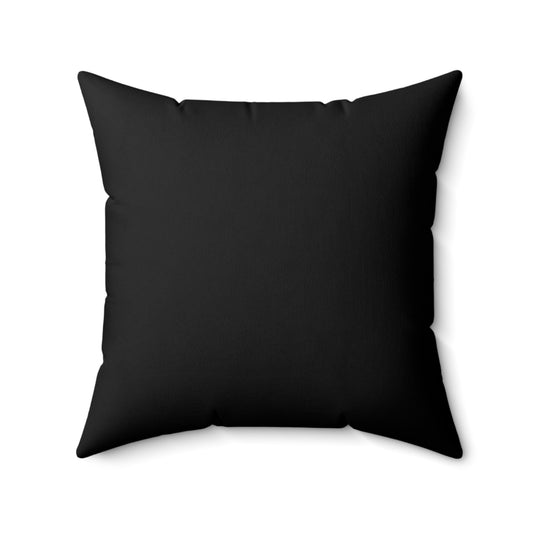 Ayat al-Kursi Islamic Throw Pillow – Gold & Black Kiswah-Inspired Calligraphy Cushion