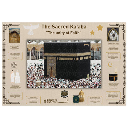 Kaaba Puzzle Set – Islamic Learning Gift for Kids & Adults