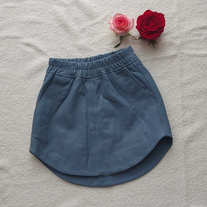 Rok van echt leer (Sample Piece) | Petite Est'y & Ro