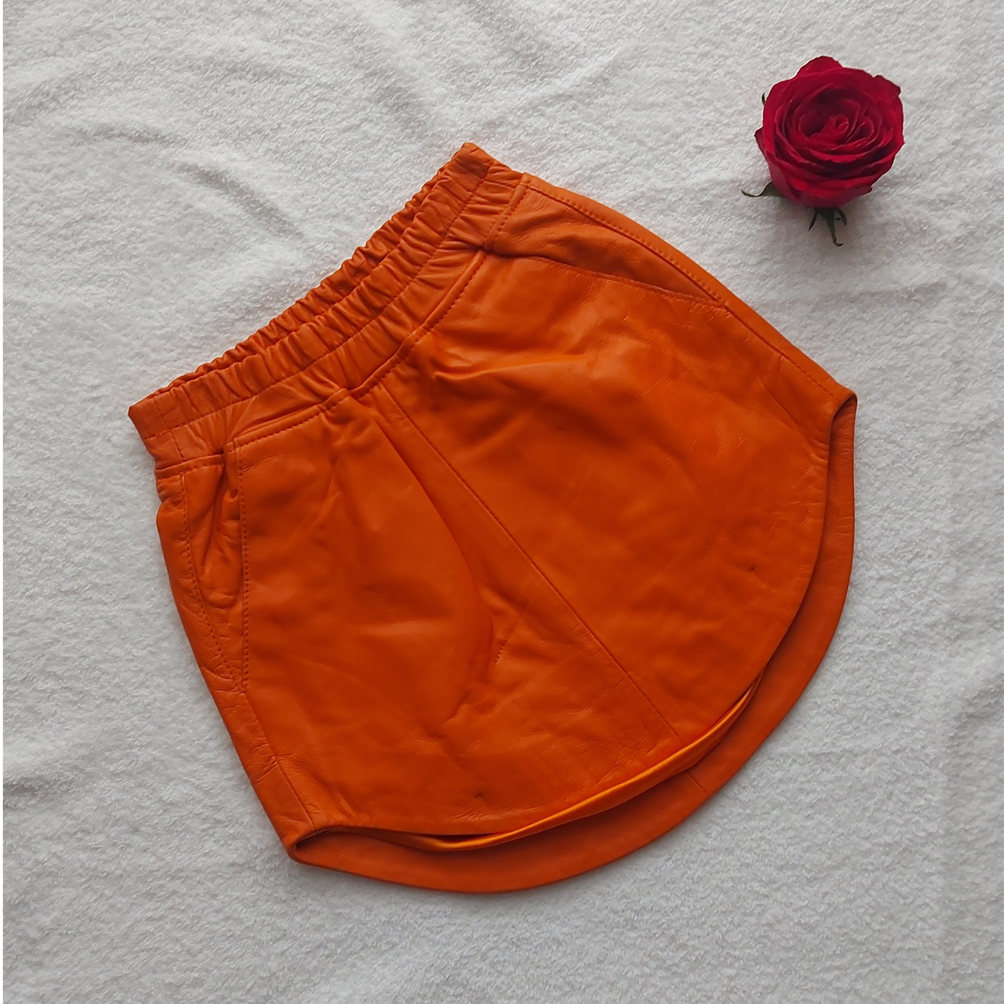 Rok van echt leer (Sample Piece) | Petite Est'y & Ro