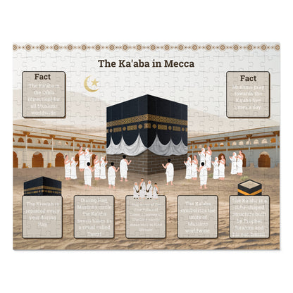 Kaaba Puzzle Set – Islamic Learning Gift for Kids & Adults