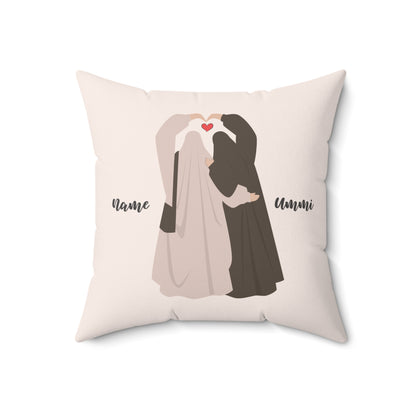 Like Ummi Like Binti Kussen – Gepersonaliseerd islamitisch cadeau voor moeder en dochter