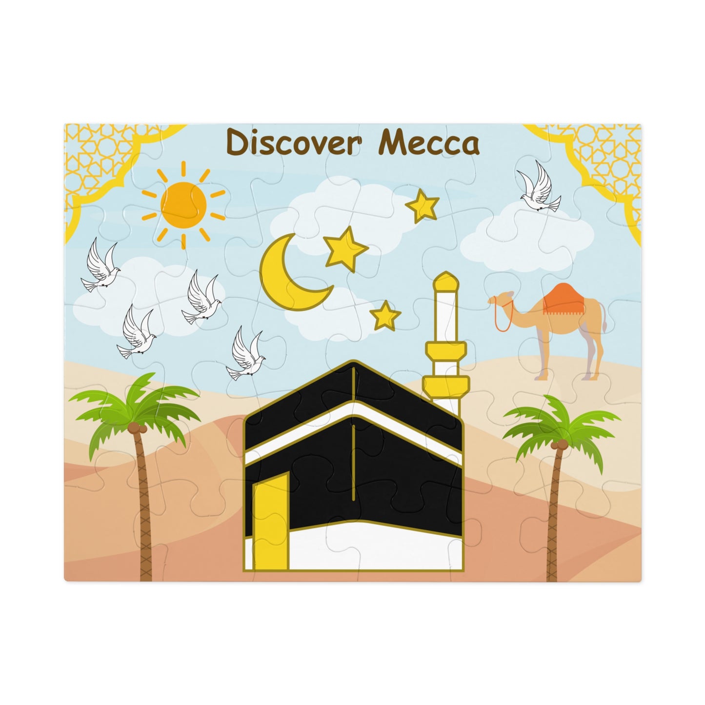 Kaaba Puzzle Set – Islamic Learning Gift for Kids & Adults