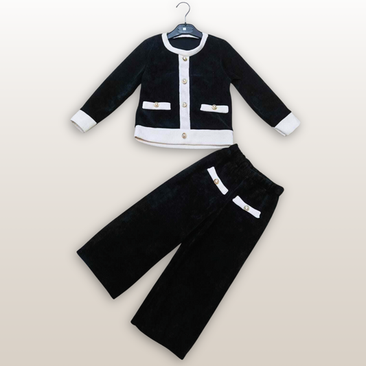 Cherie Button Set - Black