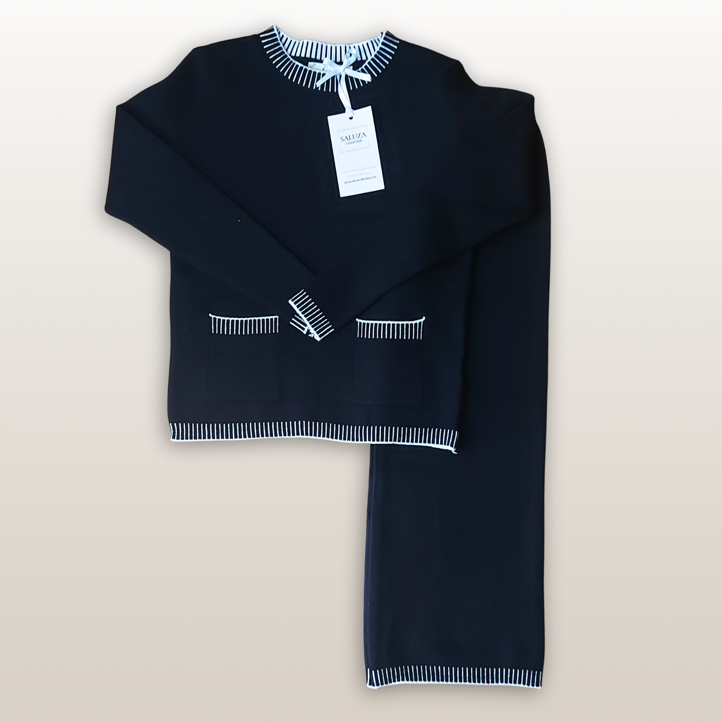 Amal Knit Set - Black