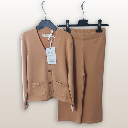 Layla Knit Set - Beige