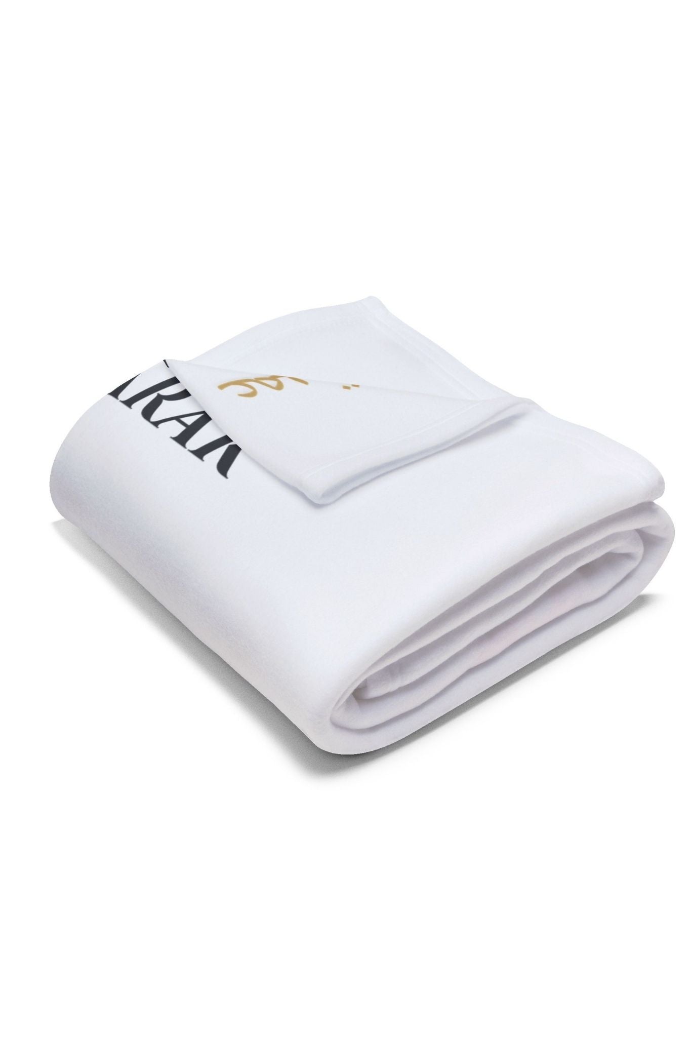 Umrah gift blanket cozy Muslim home decor with Kaaba illustration