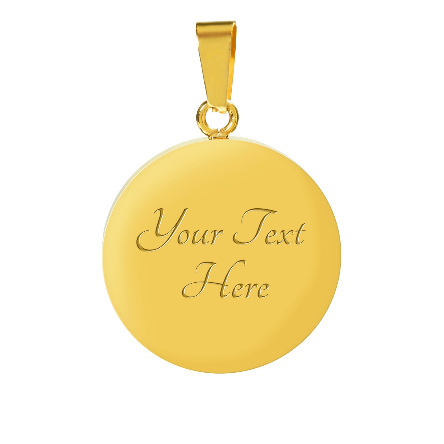 Custom Arabic Name Bracelet – Round Gold Personalized Bangle - Black