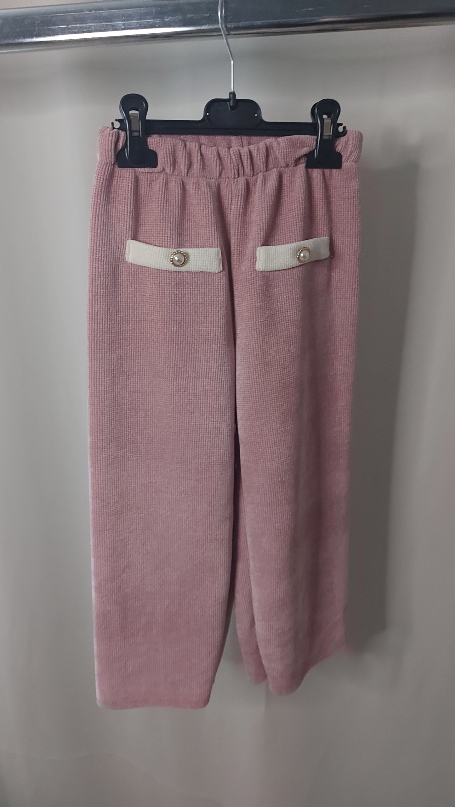 Cherrie Button Set - Pink