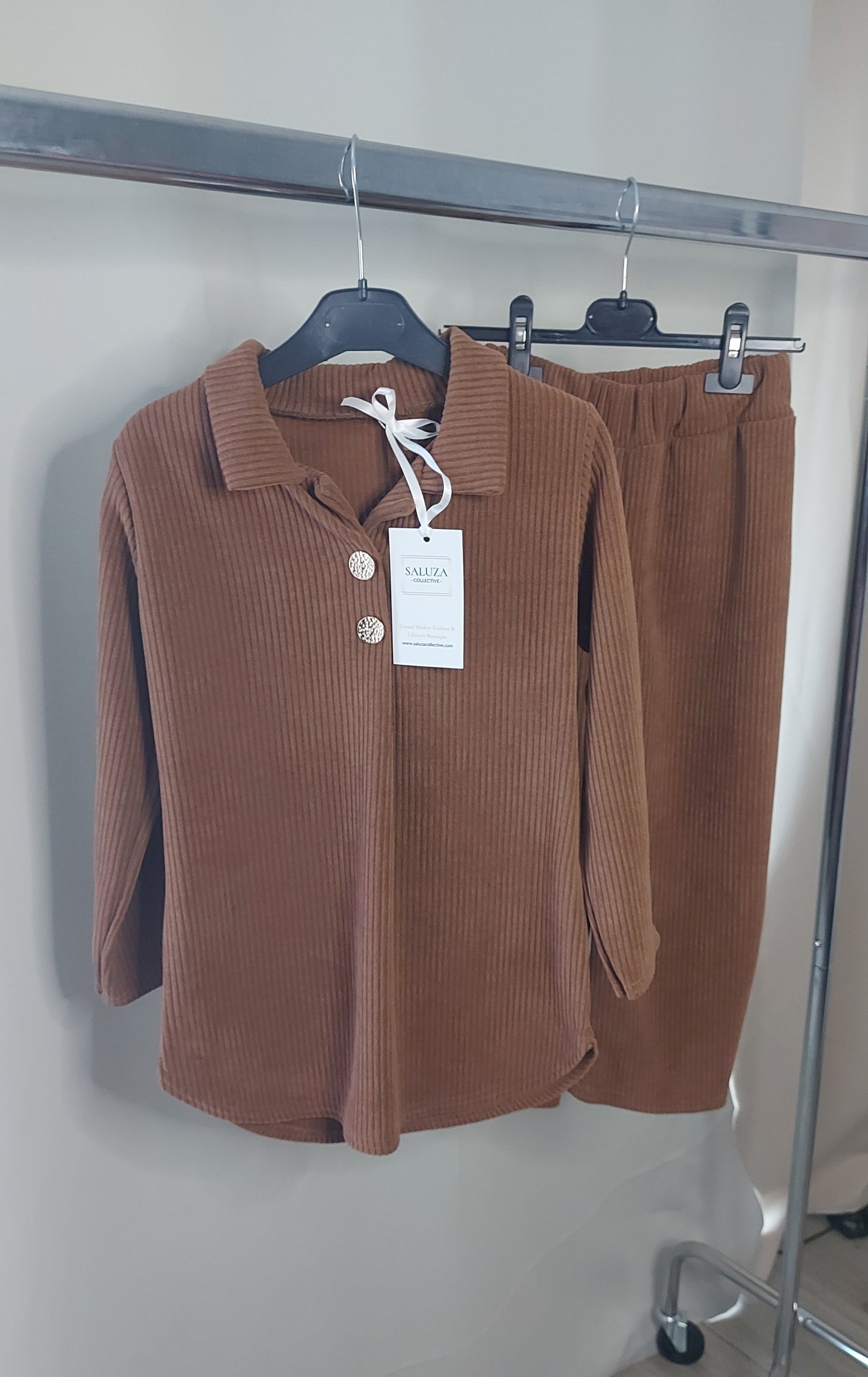 Amira Rib Set - Brown