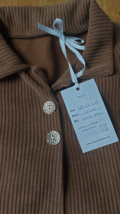 Amira Rib Set - Brown