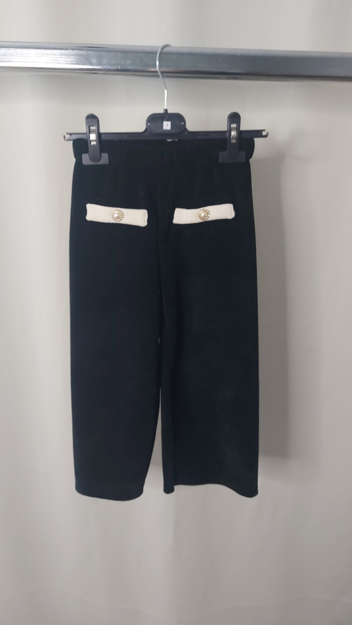 Cherie Button Set - Black