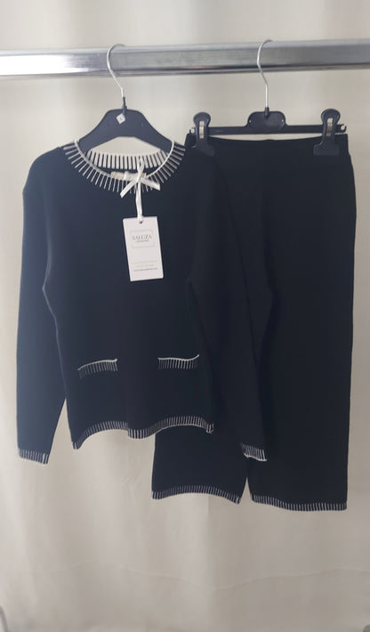 Amal Knit Set - Black