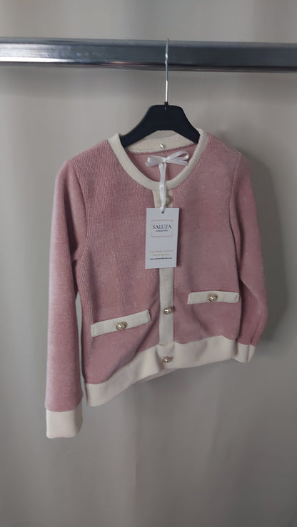 Cherrie Button Set - Pink